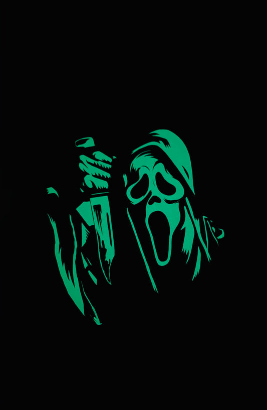 (Pre Order) Scream Ghost Face Beanie (Glow in the dark)