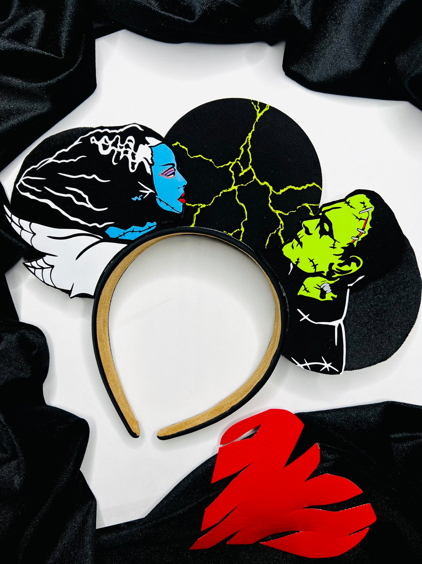 Frankenstein Monster and Bride Inspired Ears
