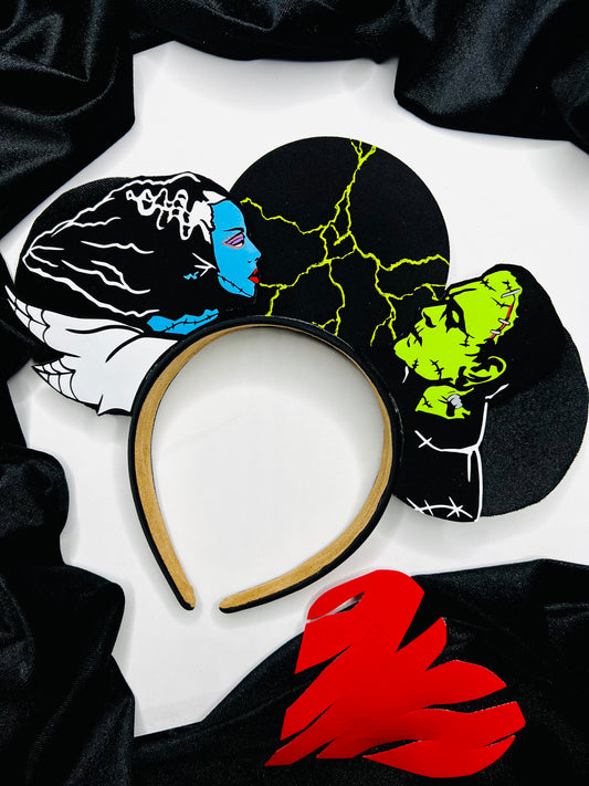 Frankenstein Monster and Bride Inspired Ears
