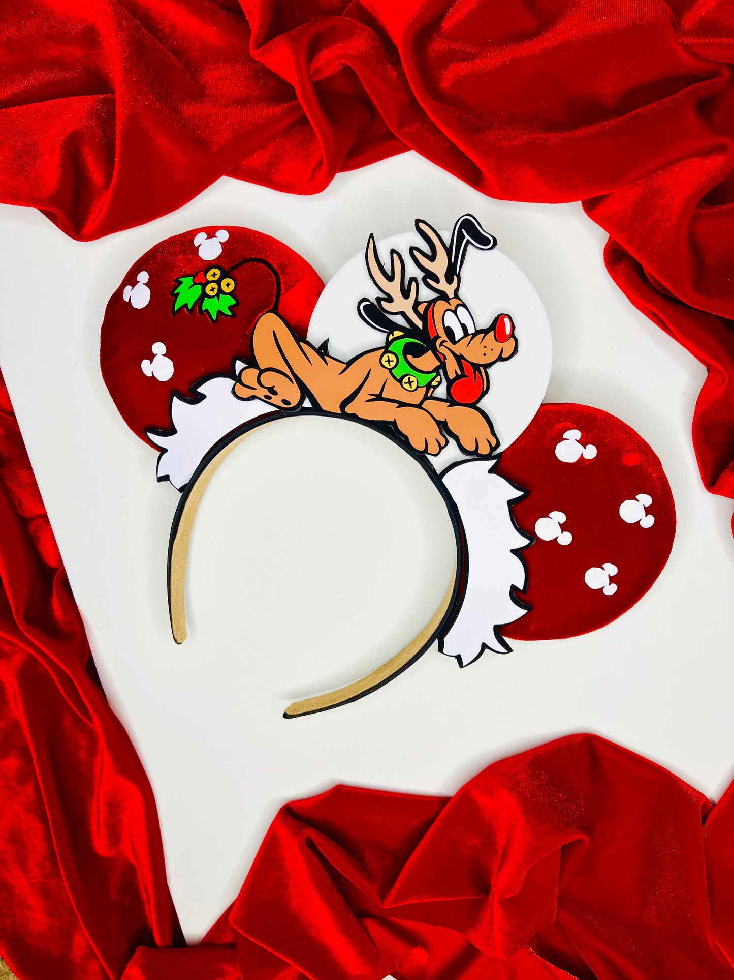 Pluto Christmas inspired Ears