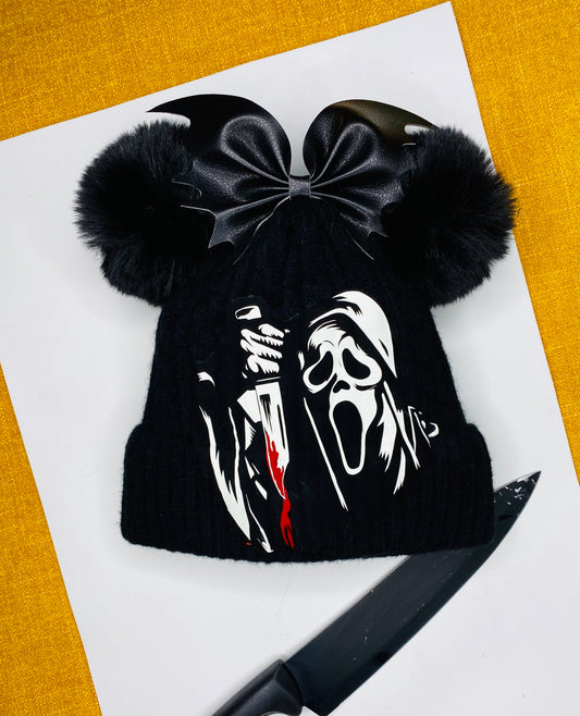 Scream Ghost Face Beanie (Glow in the dark)