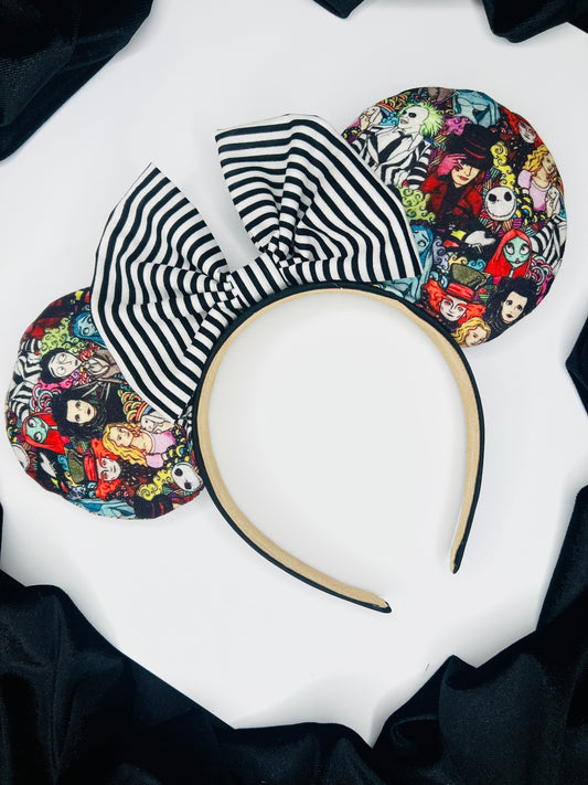 Tim Burton characters inspired ears